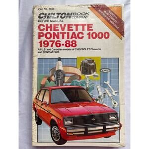 Chilton Chevette Pontiac 1000 1976-88